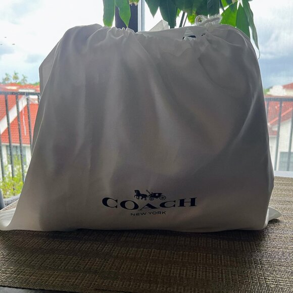 Coach Lori Canyon Leather & Suede Shoulder Bag C5265 - Picture 5 of 7